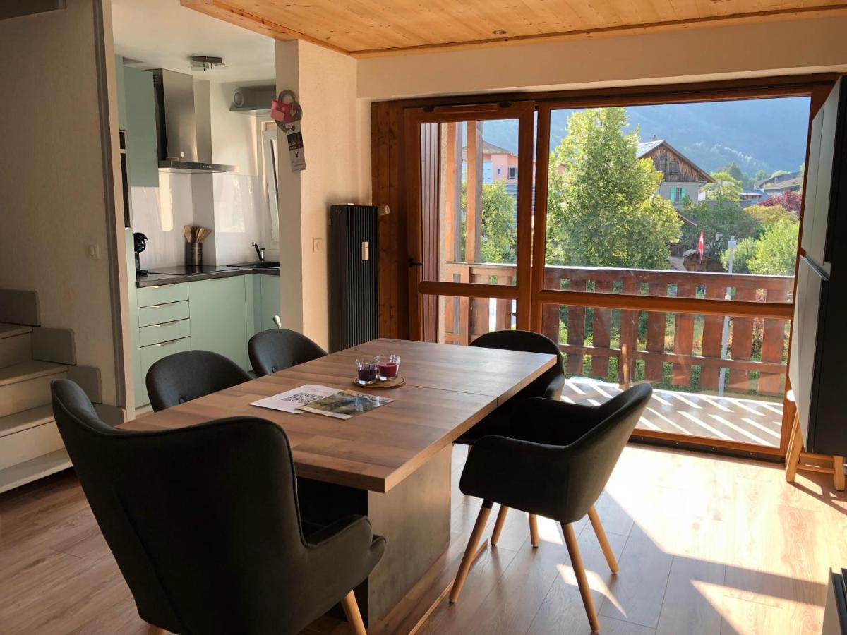 Appartement En Hyper Centre De Samoëns Dış mekan fotoğraf