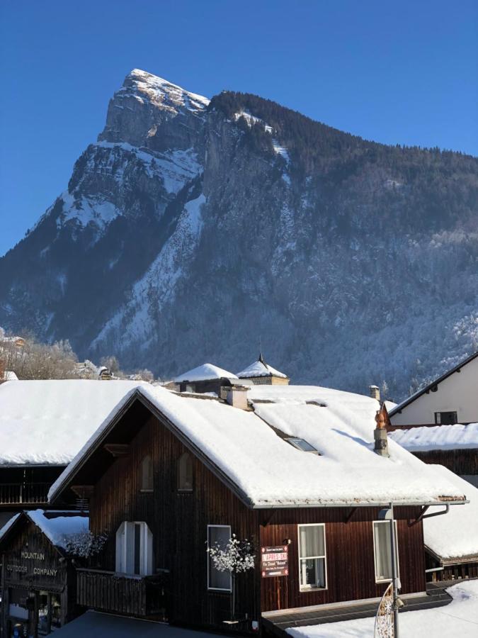 Appartement En Hyper Centre De Samoëns Dış mekan fotoğraf